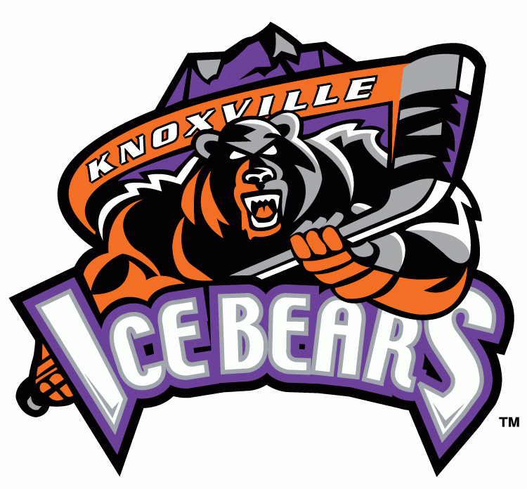 knoxville ice bears 2004-pres primary logo iron on transfers for T-shirts